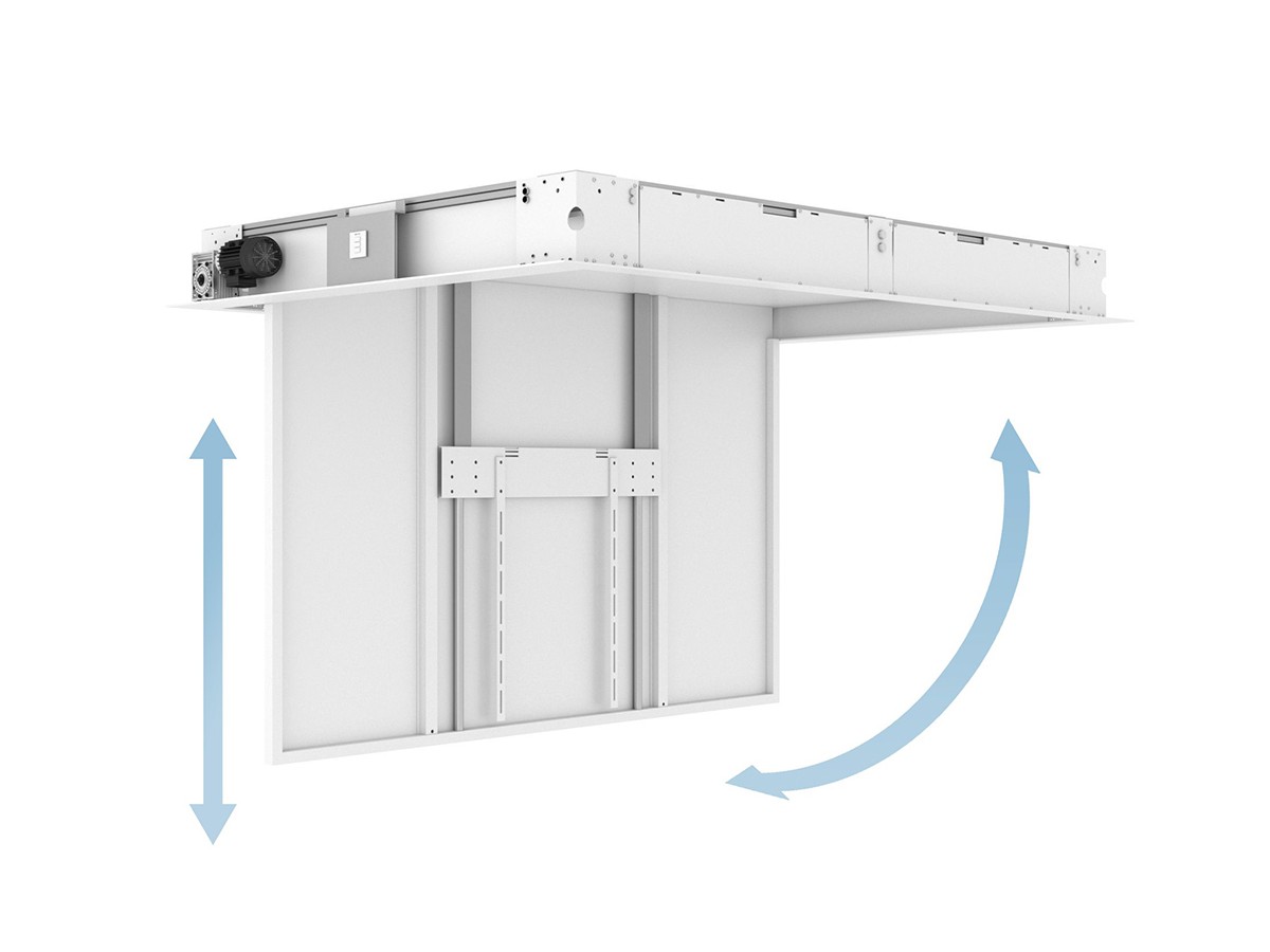 Multibrackets 7350105215506 M Motorized Ceilingmount Inverted Extensional w/lid 65