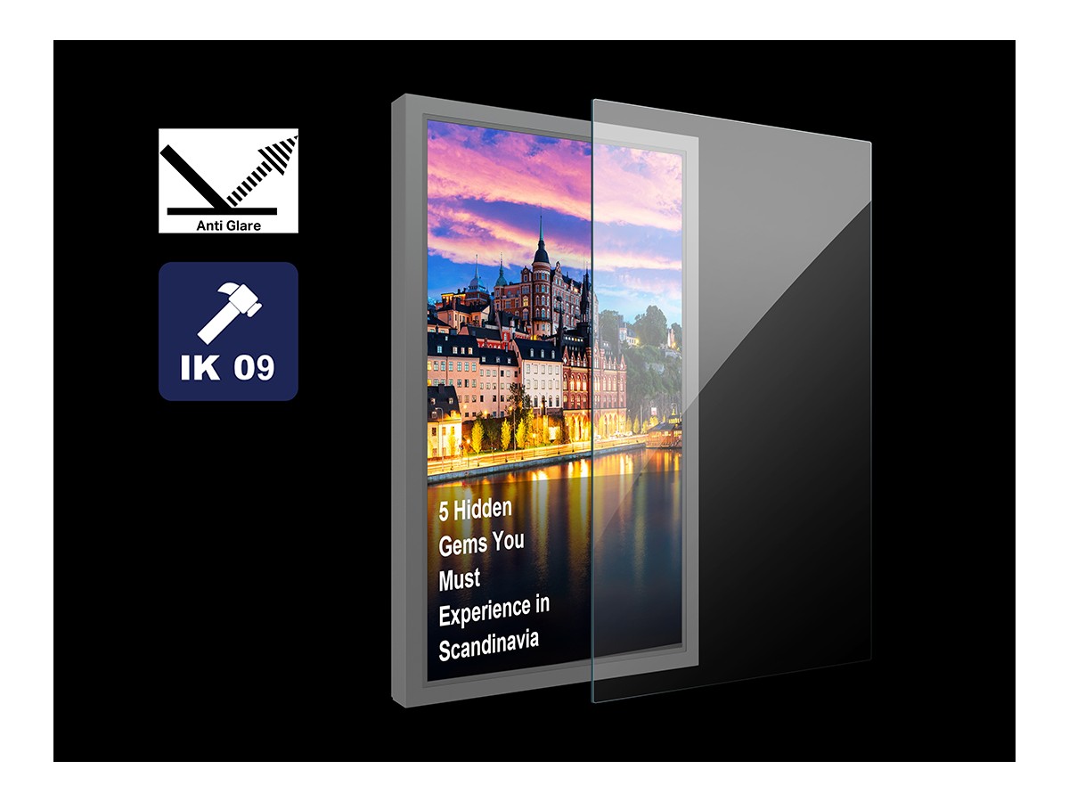 Multibrackets 7350022731042 M Pro Series - Safety Sheet Polycarbonate Anti Glare 55''