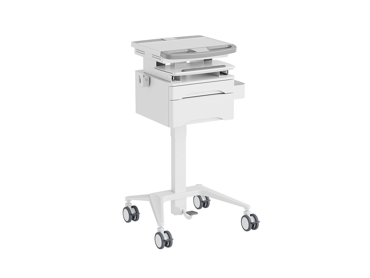 Multibrackets 7350105217920 M Medical Cart Basic with Drawer