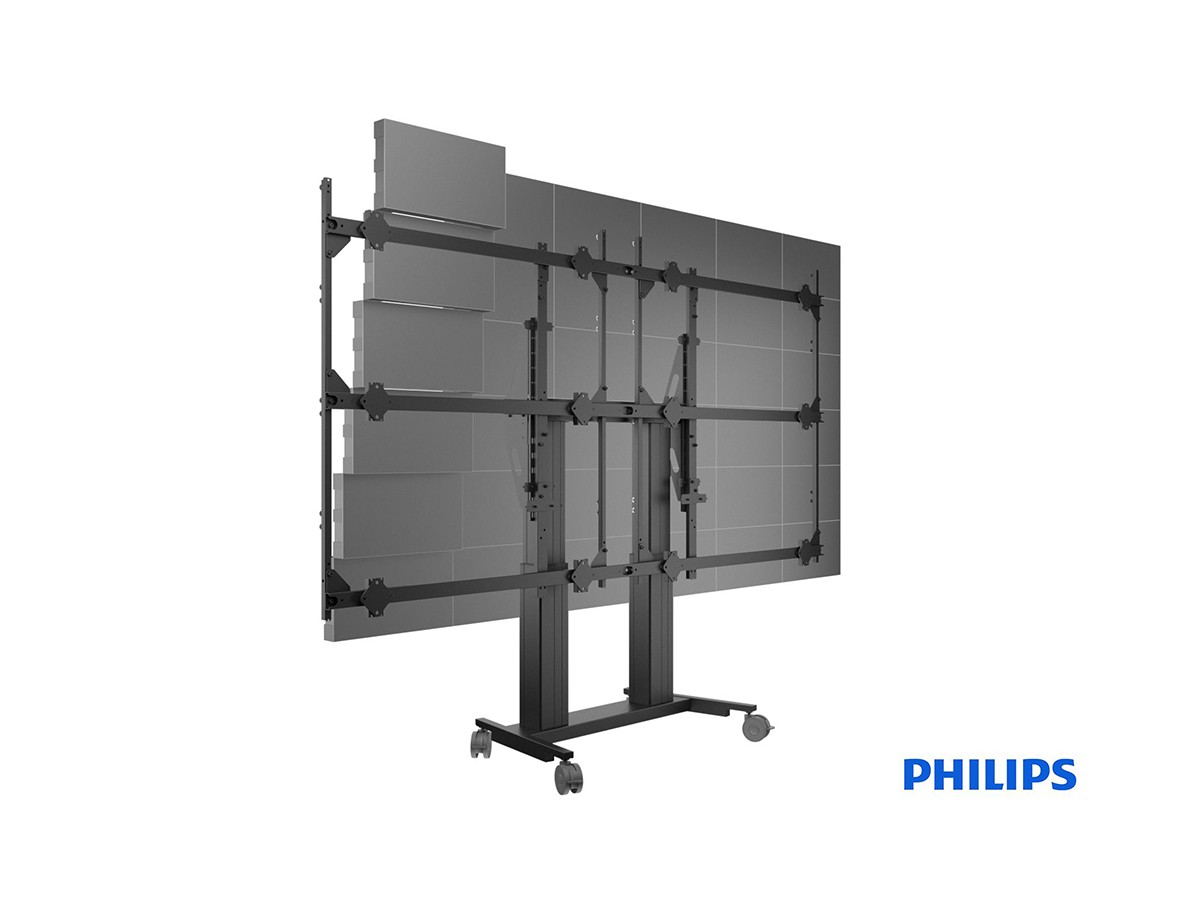 Multibrackets 7350105218248 M Pro Series - Philips LED Floorstand Motorized 6x6 165''