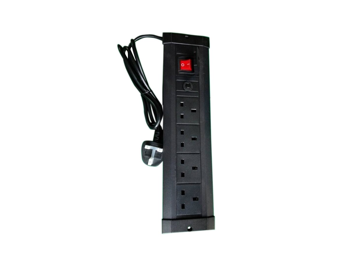 Multibrackets 7350022739512 M Public Display Stand UK Power Rail Black