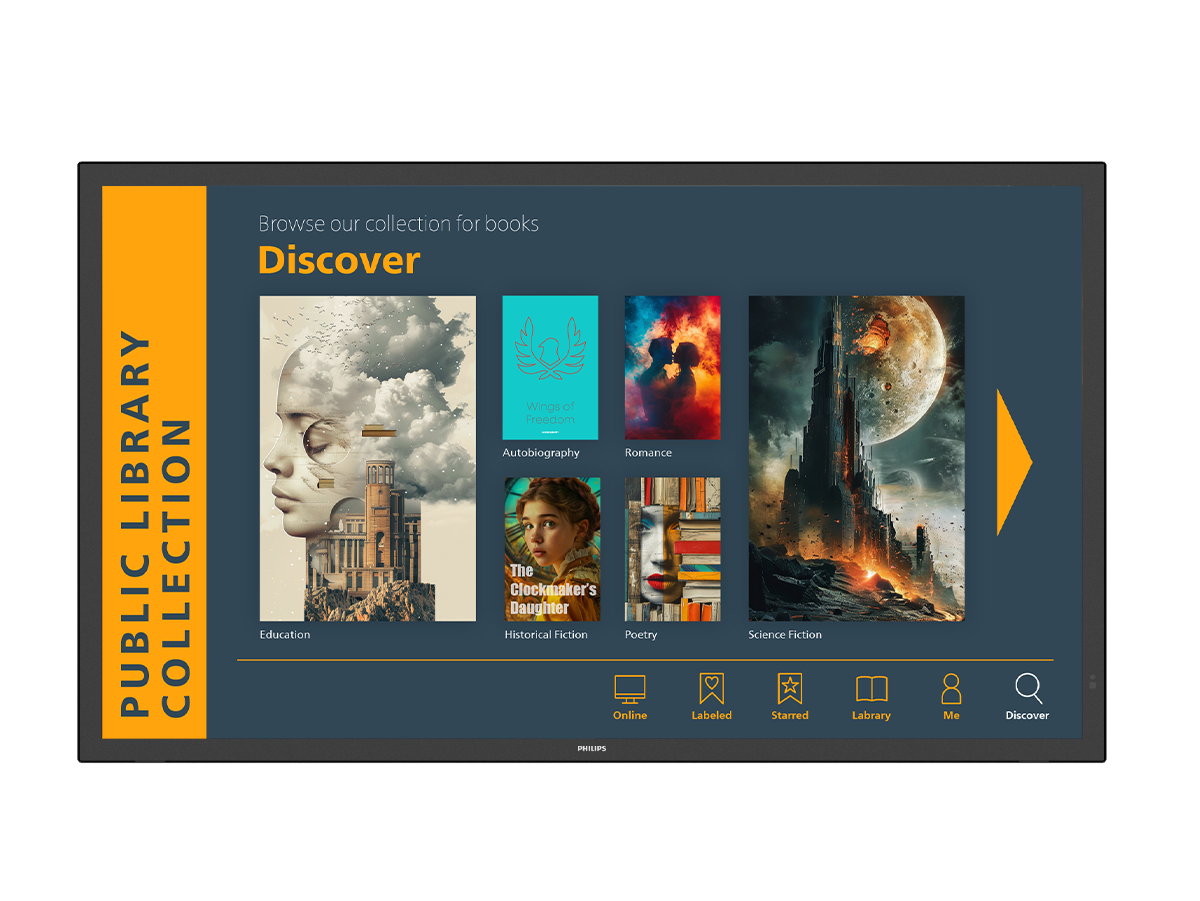Philips T-Line 43BDL3751T/00 Interactive Signage Display