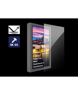 Multibrackets 7350022730038 M Pro Series - Safety Sheet Polycarbonate Anti Glare 22''