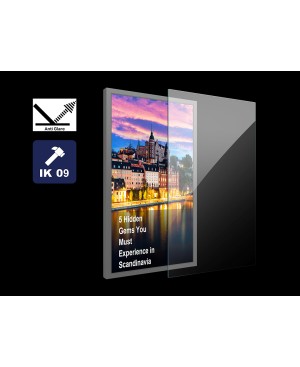 Multibrackets 7350022731066 M Pro Series - Safety Sheet Polycarbonate Anti Glare 75''