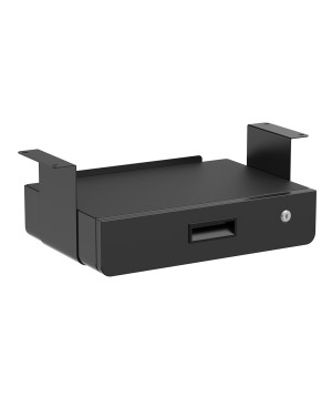Multibrackets 7350105217906 M Under Desk Drawer Lockable Black with Shelf