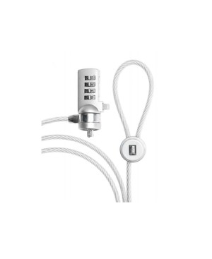 Multibrackets 7350022730571 M Security Cable 4 Wheel Combination Lock