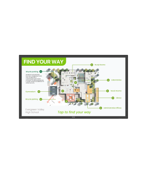 Philips T-Line 55BDL3751T/00 Interactive Signage Display