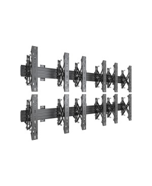 Multibrackets 7350073735044 M Wallmount Pro MBW3x2UP Push In Pop Out Black