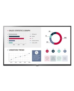 LG 43UL3G-B webOS Ultra HD Digital Signage Display